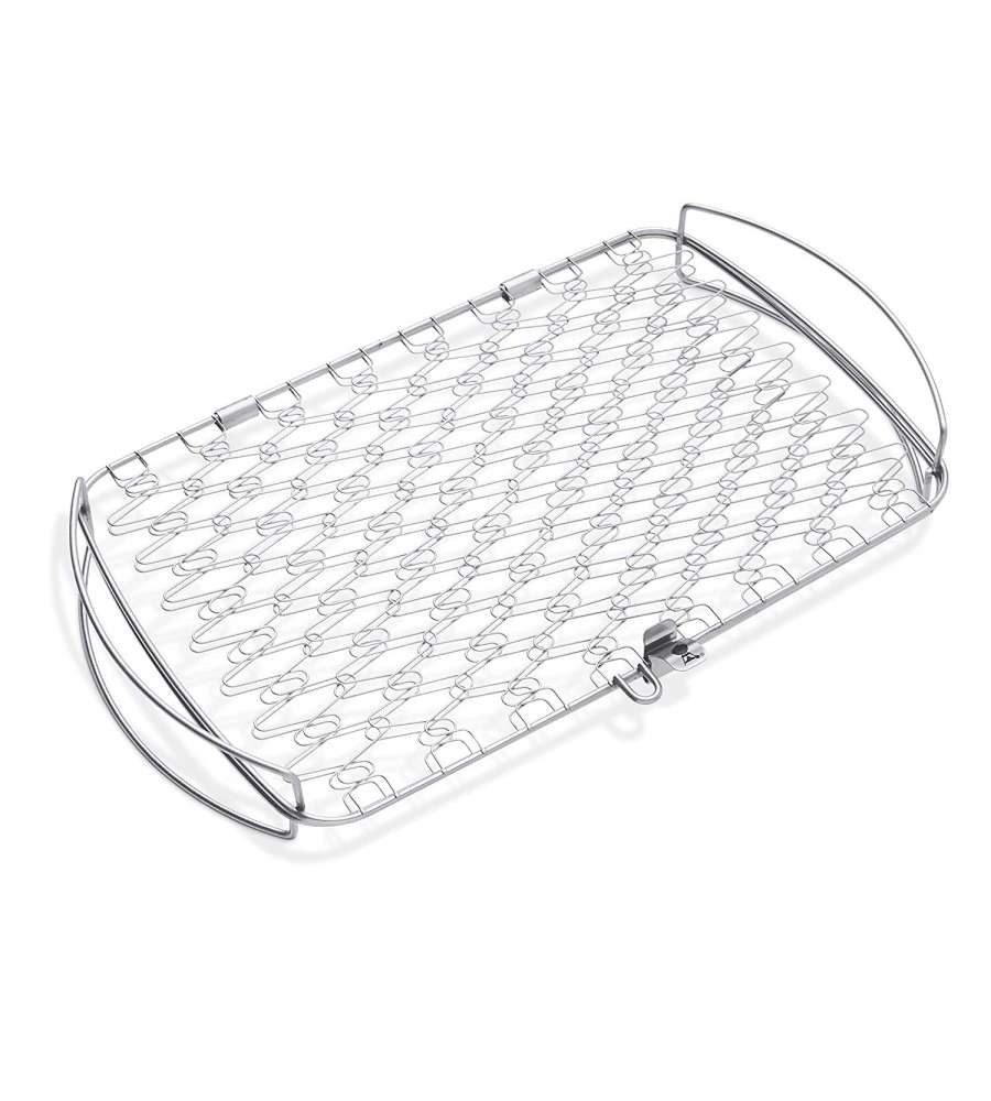 WEBER Graticola Barbecue in Acciaio 46x28.4 cm - Accessori Barbecue