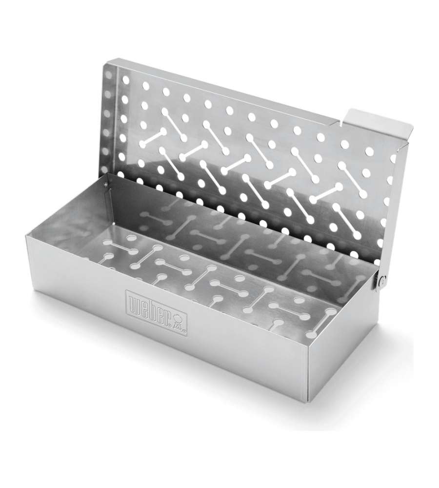 WEBER Affumicatoio Universale per Barbecue, Acciaio, 25x61 cm