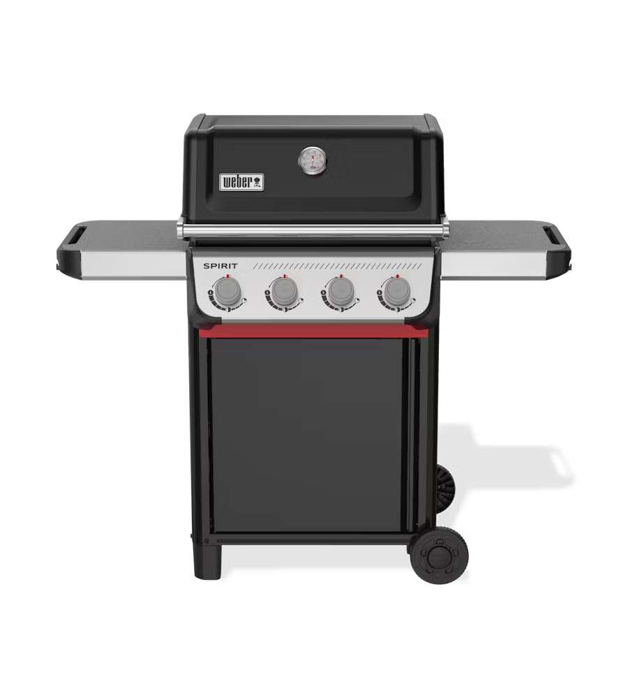 WEBER Barbecue a Gas Spirit E-410 - 4 Bruciatori - Griglia in Ghisa