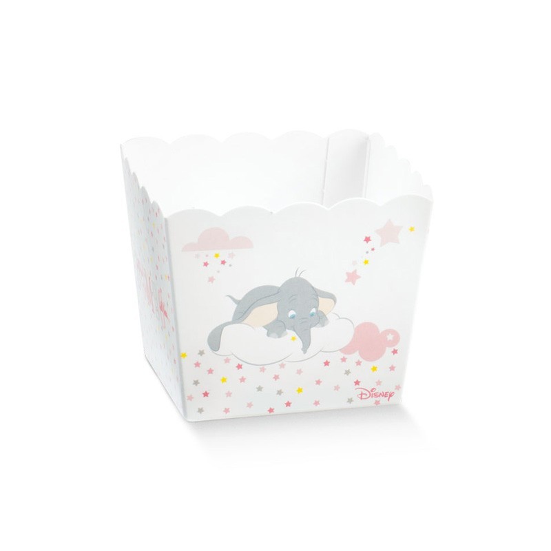 10 PZ CONTENITORE VASO DUMBO ROSA 70 X 70 X 70 MM SCOTTON