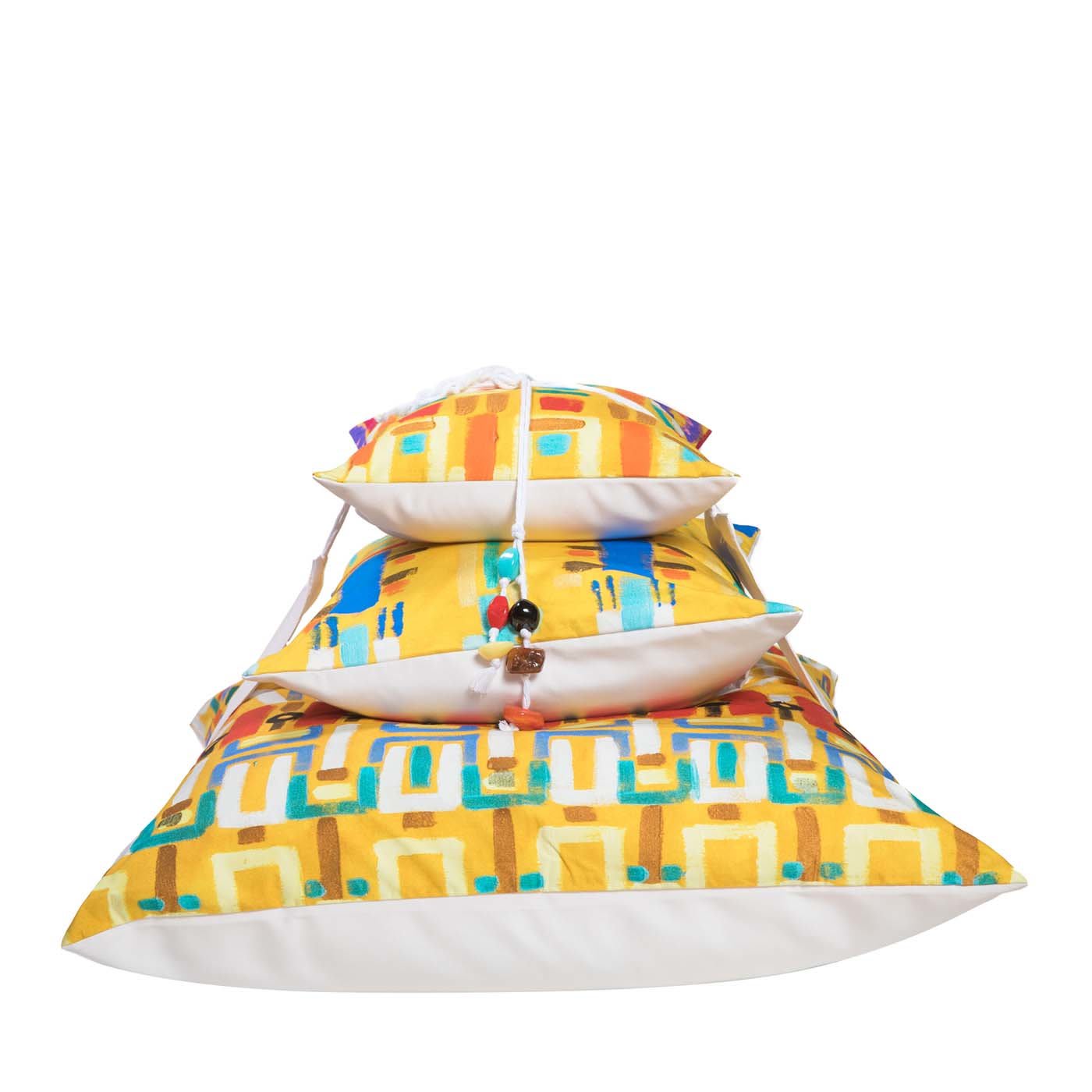 3 Cuscini stampati a piramide #3