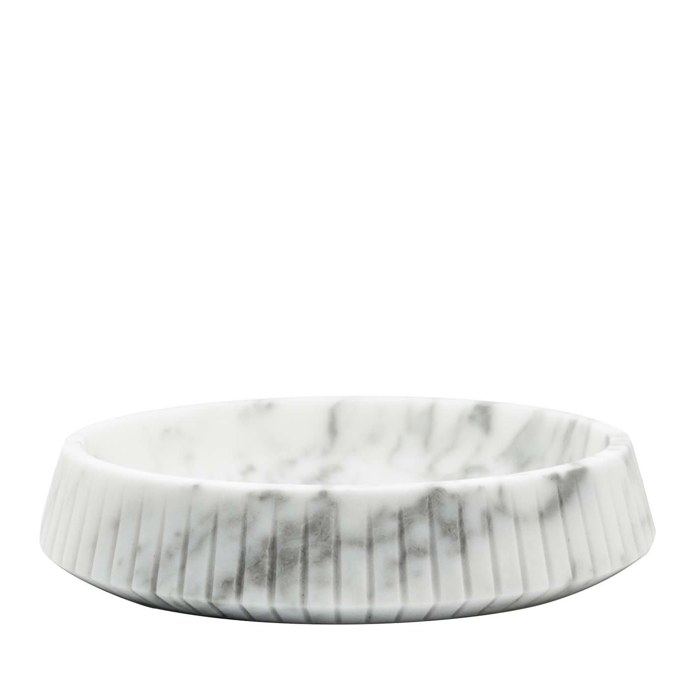 Centrotavola in marmo bianco di Carrara di Jacopo Simonetti