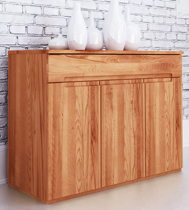 Cassettiera "Kapiti" 16, faggio massello, oliato - 83 x 111 x 45 cm (h x l x p)