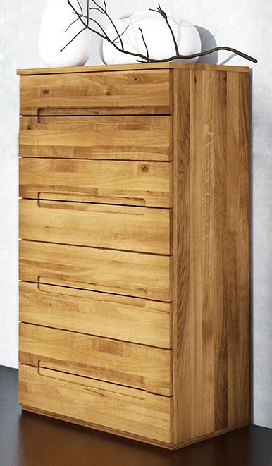 Cassettiera "Kapiti" 18, rovere selvatico oliato - 129 x 75 x 45 cm (h x l x p)