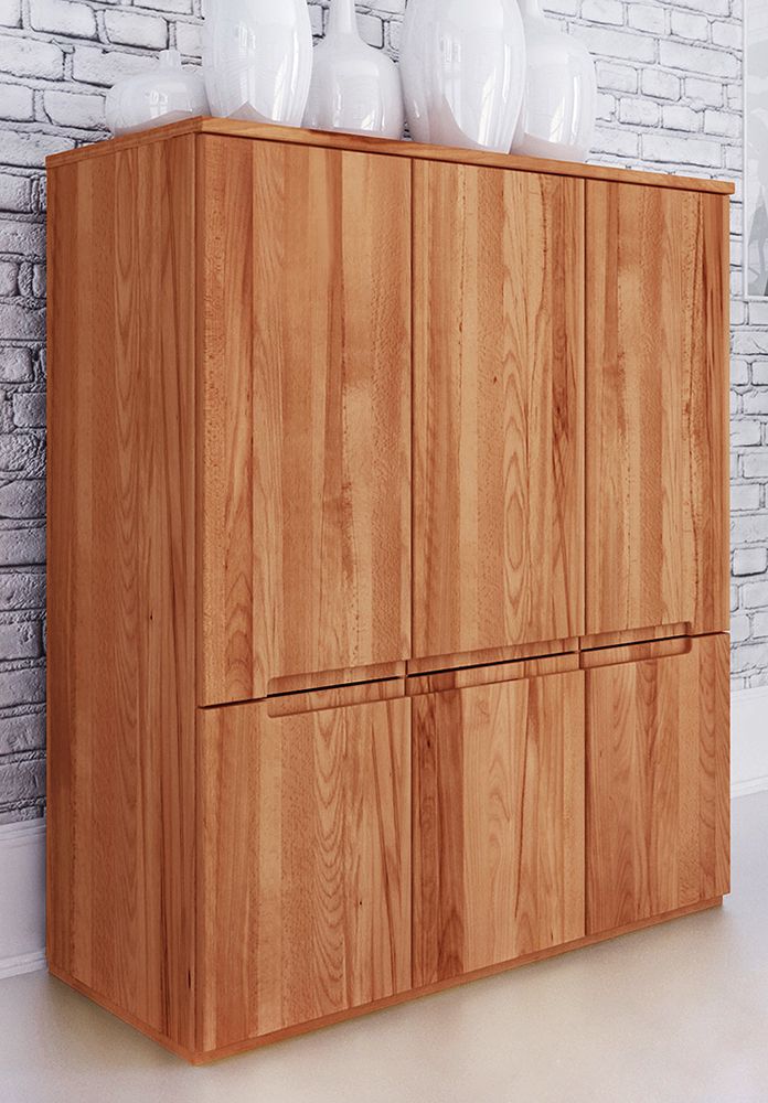 Cassettiera "Kapiti" 20, faggio massello, oliato - 129 x 111 x 45 cm (h x l x p)