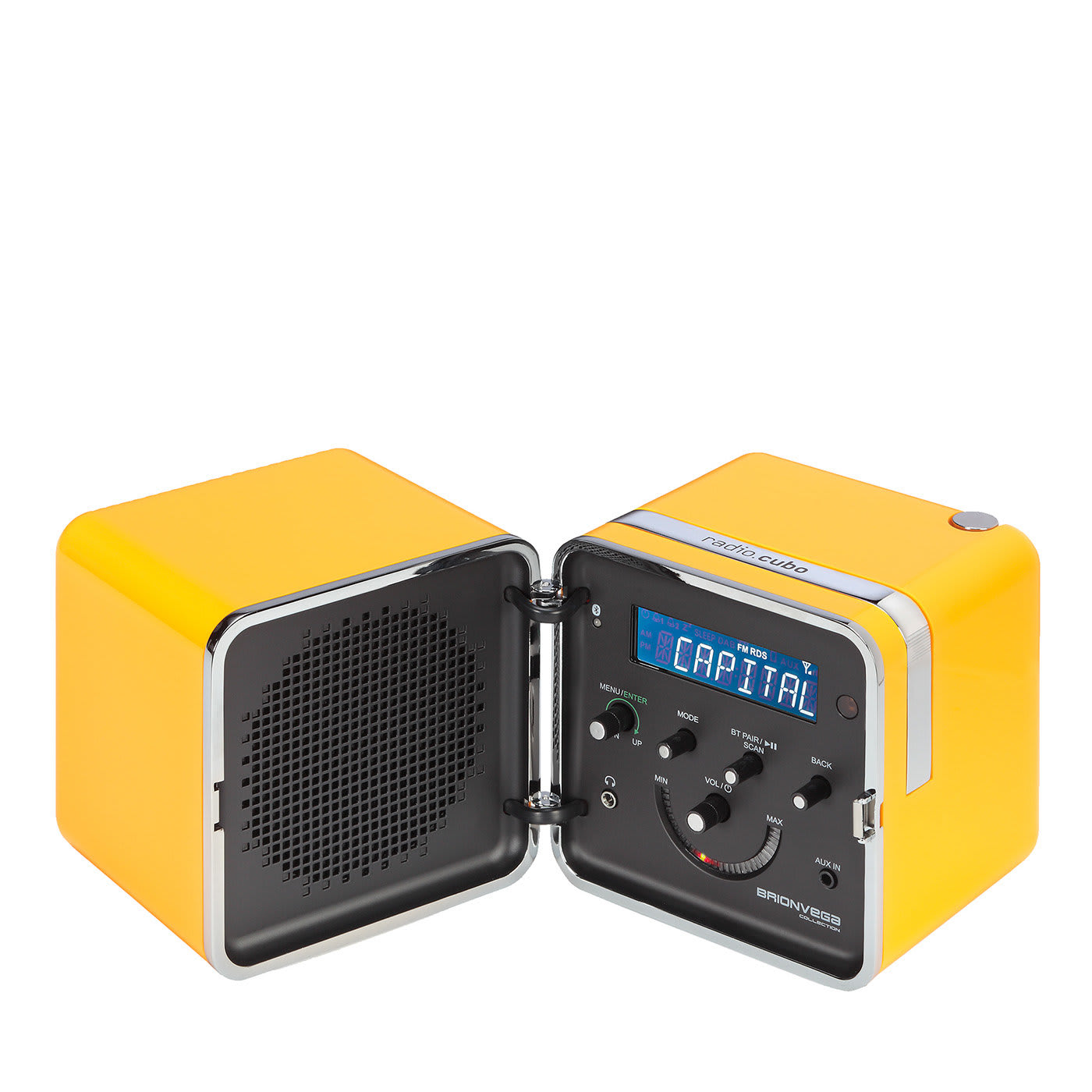 Radio.cubo giallo di Marco Zanuso e Richard Sapper