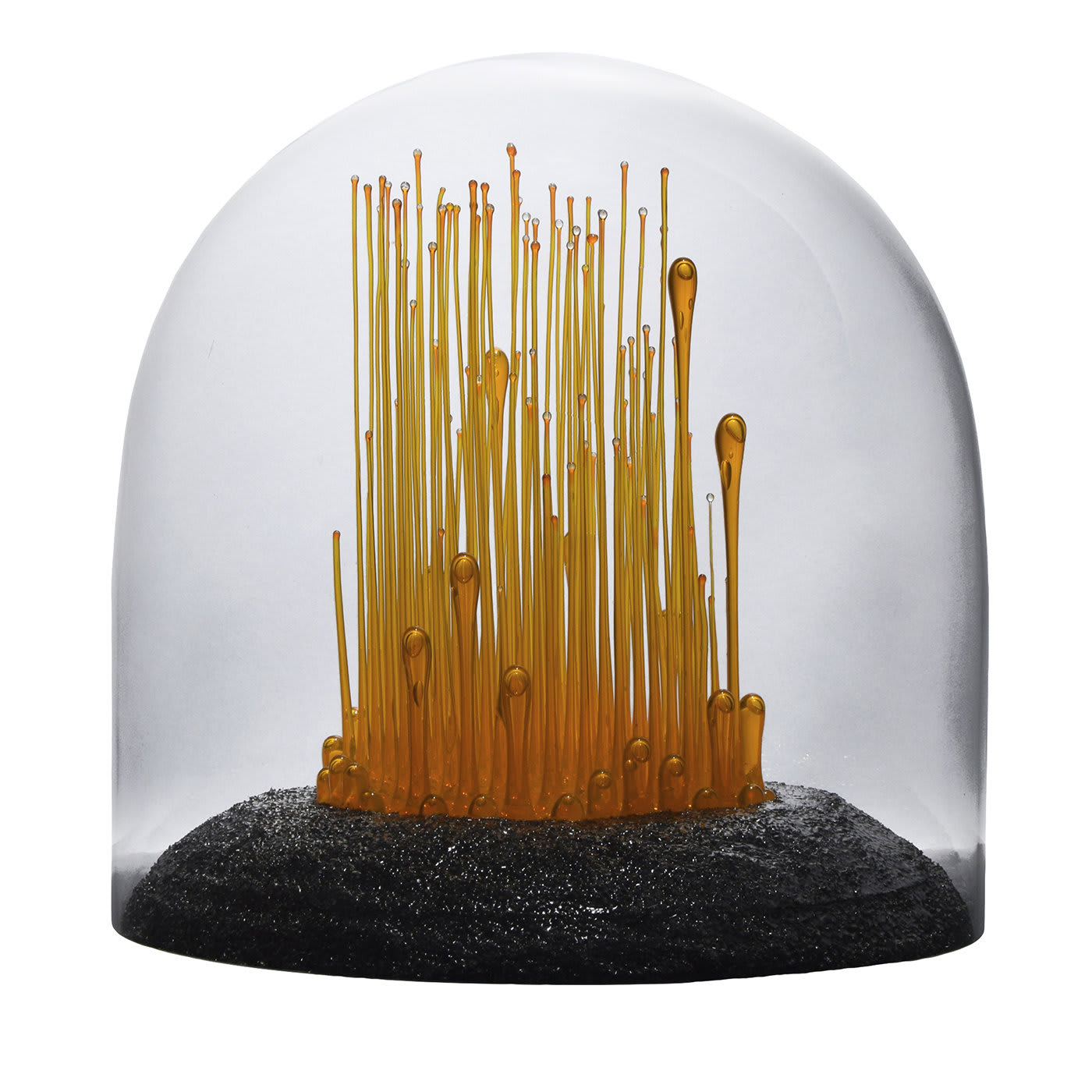 Scultura in vetro di Murano Sole D'Oriente