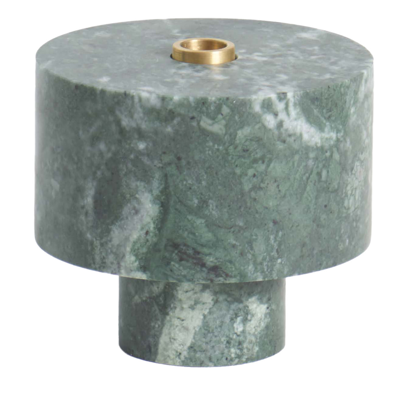 Candeliere Inside Out Green Guatemala di Karen Chekerdjian