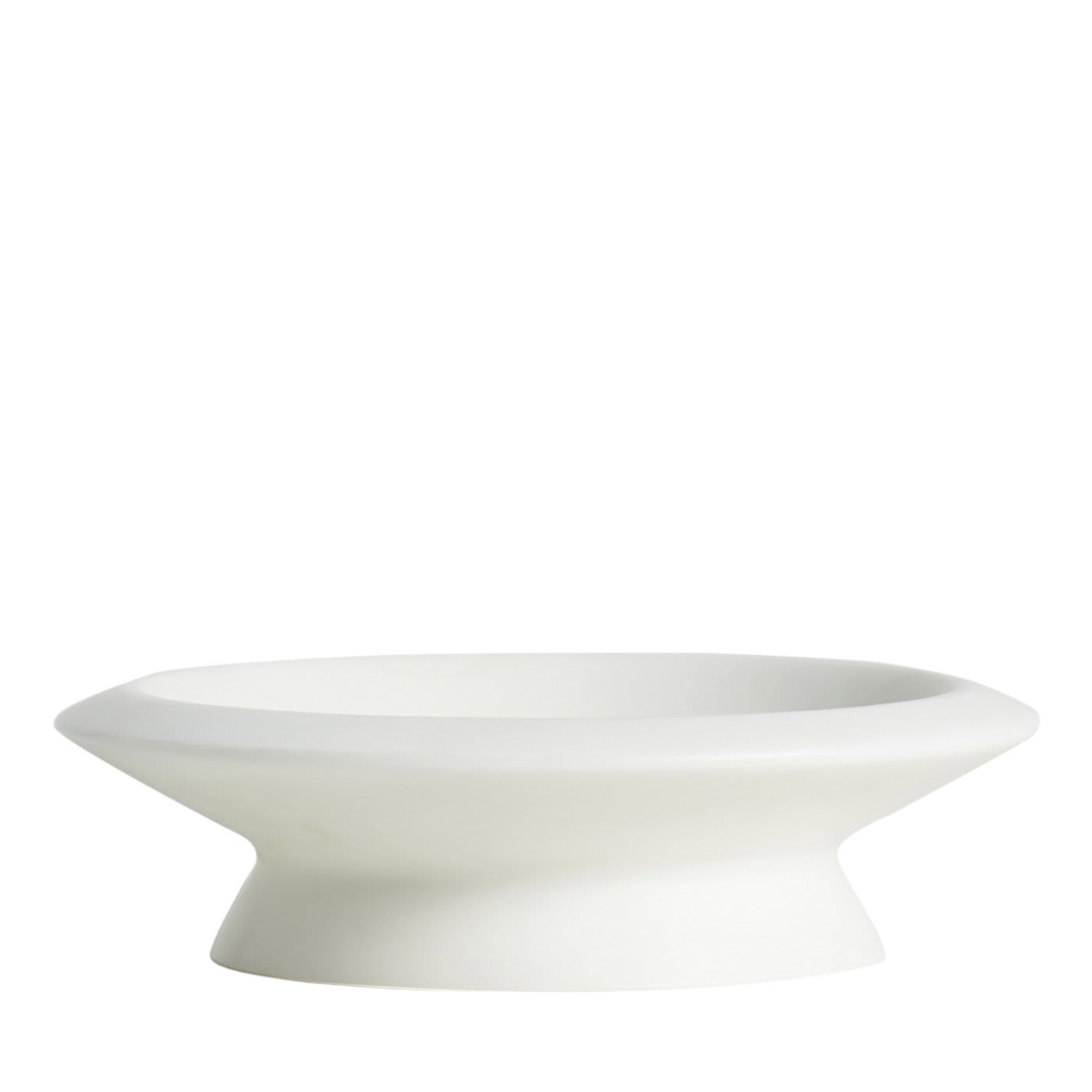 Centrotavola Amaltea White Michelangelo di Ivan Colominas