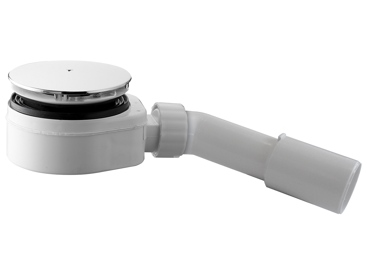 Piletta Doccia Caddy Ø90 mm Ribassata Cromo-15963