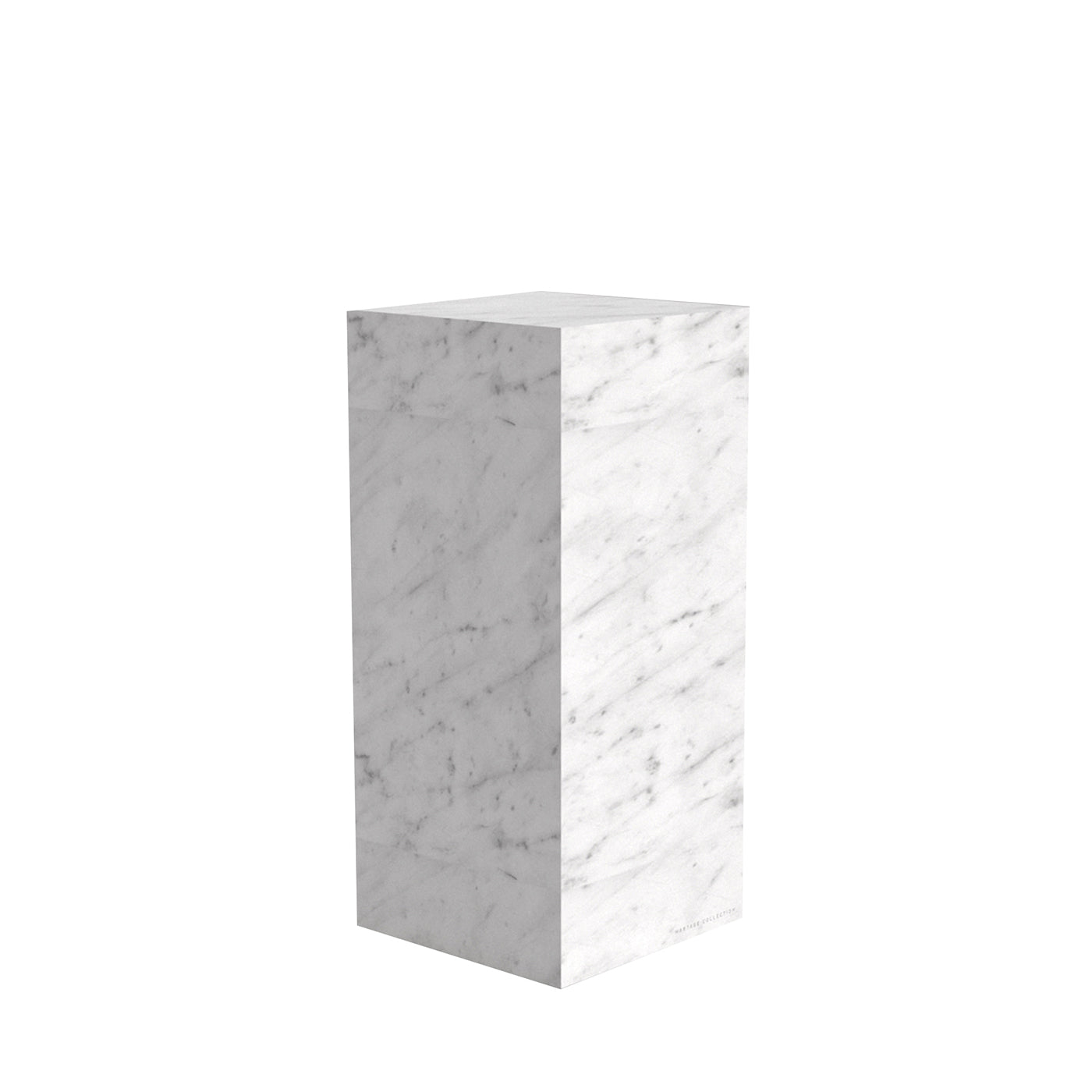 Piedistallo Bloc in marmo bianco di Carrara by Martage Collection