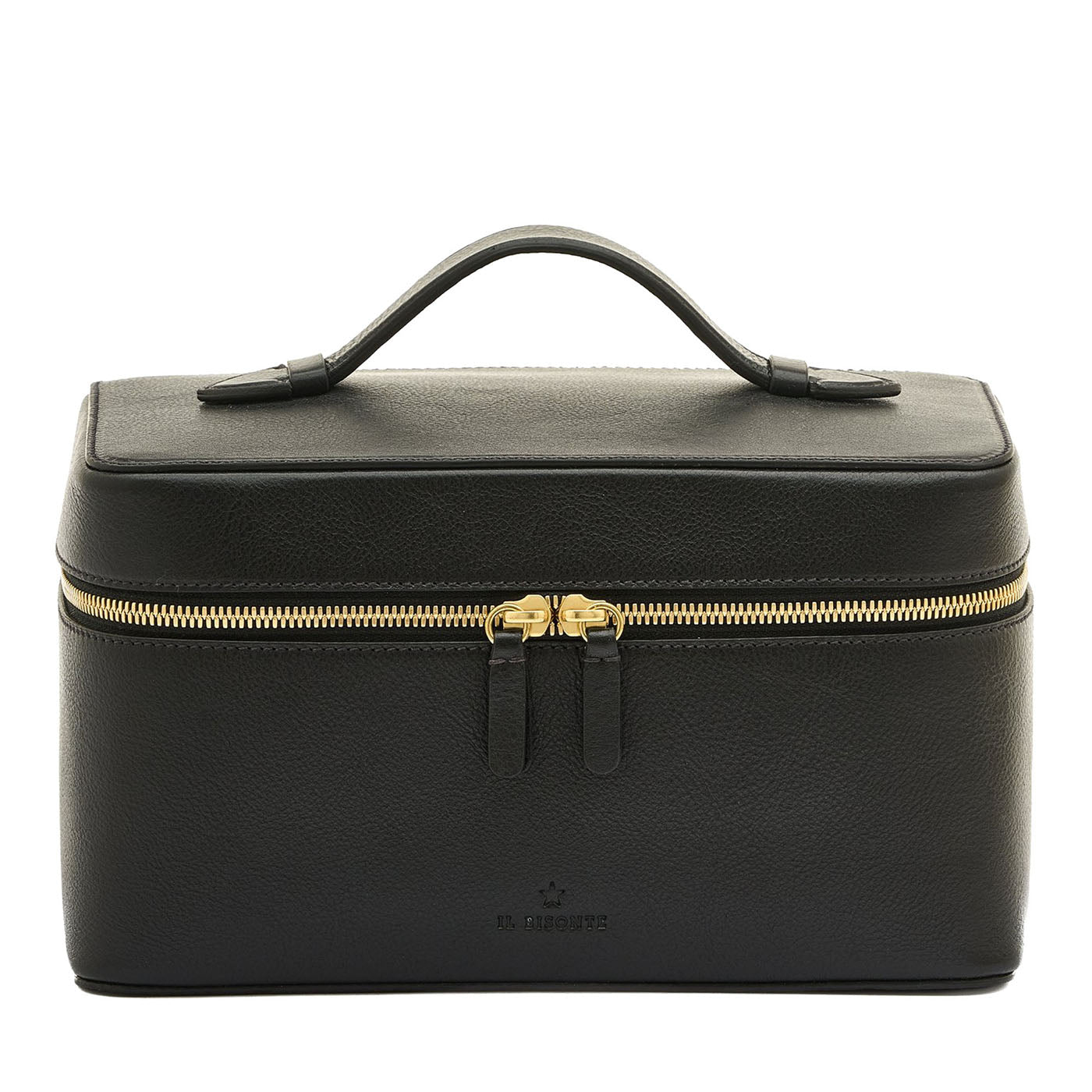 Beauty Case Grande in Pelle Nera