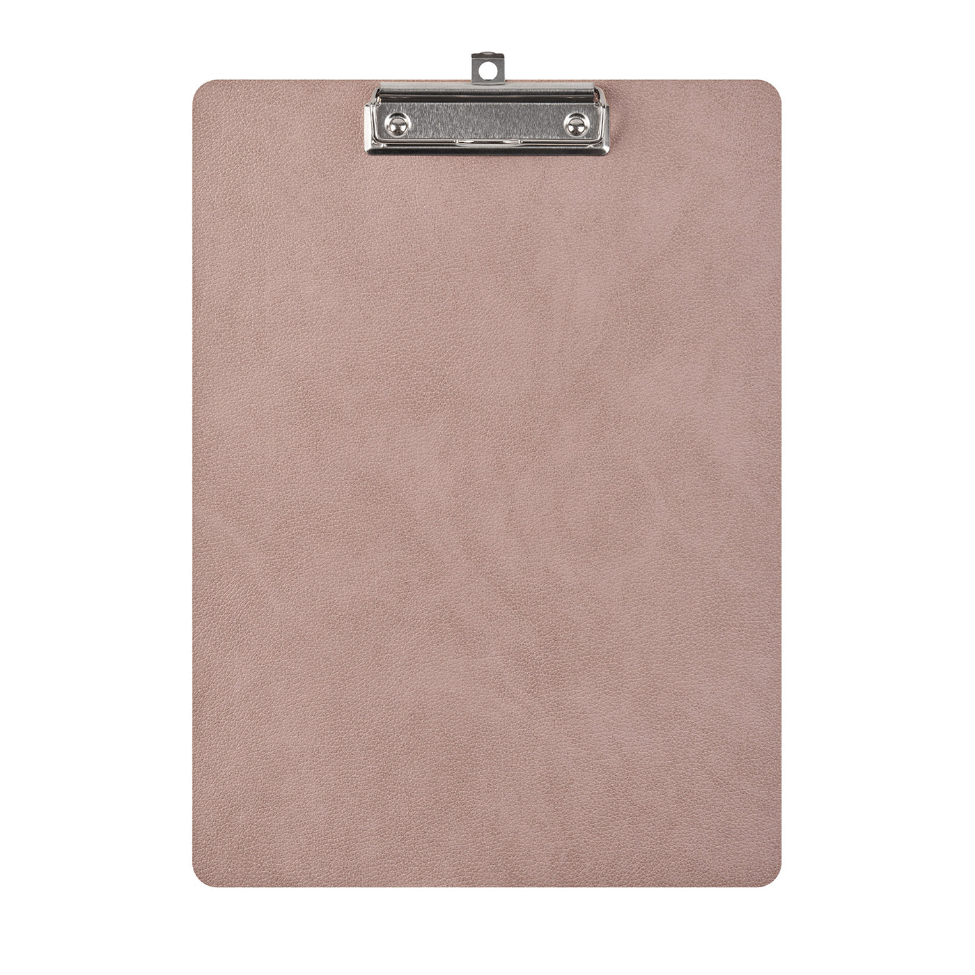 Portablocco in pelle rosa cenere