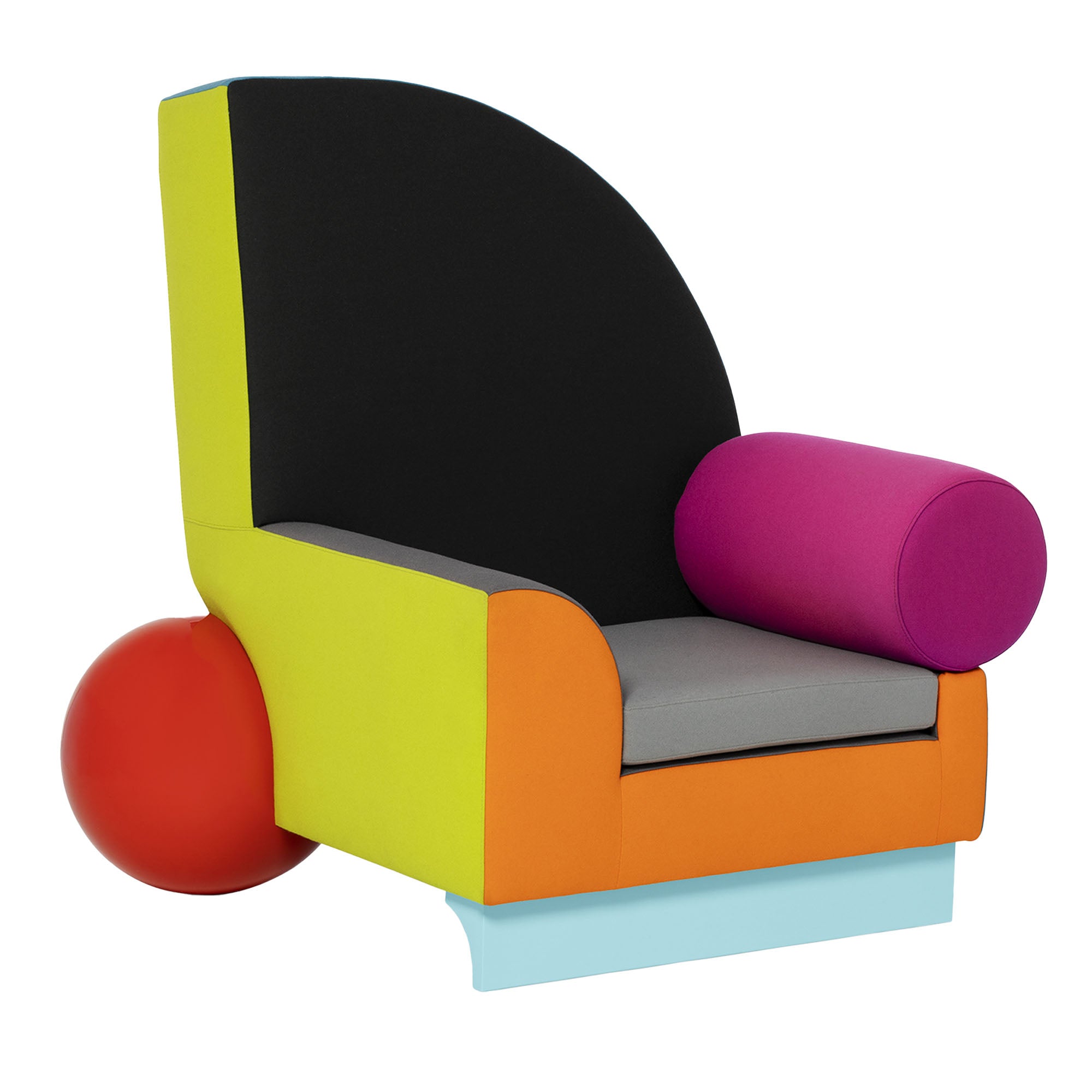 Poltrona Bel Air di Peter Shire - Memphis Milano