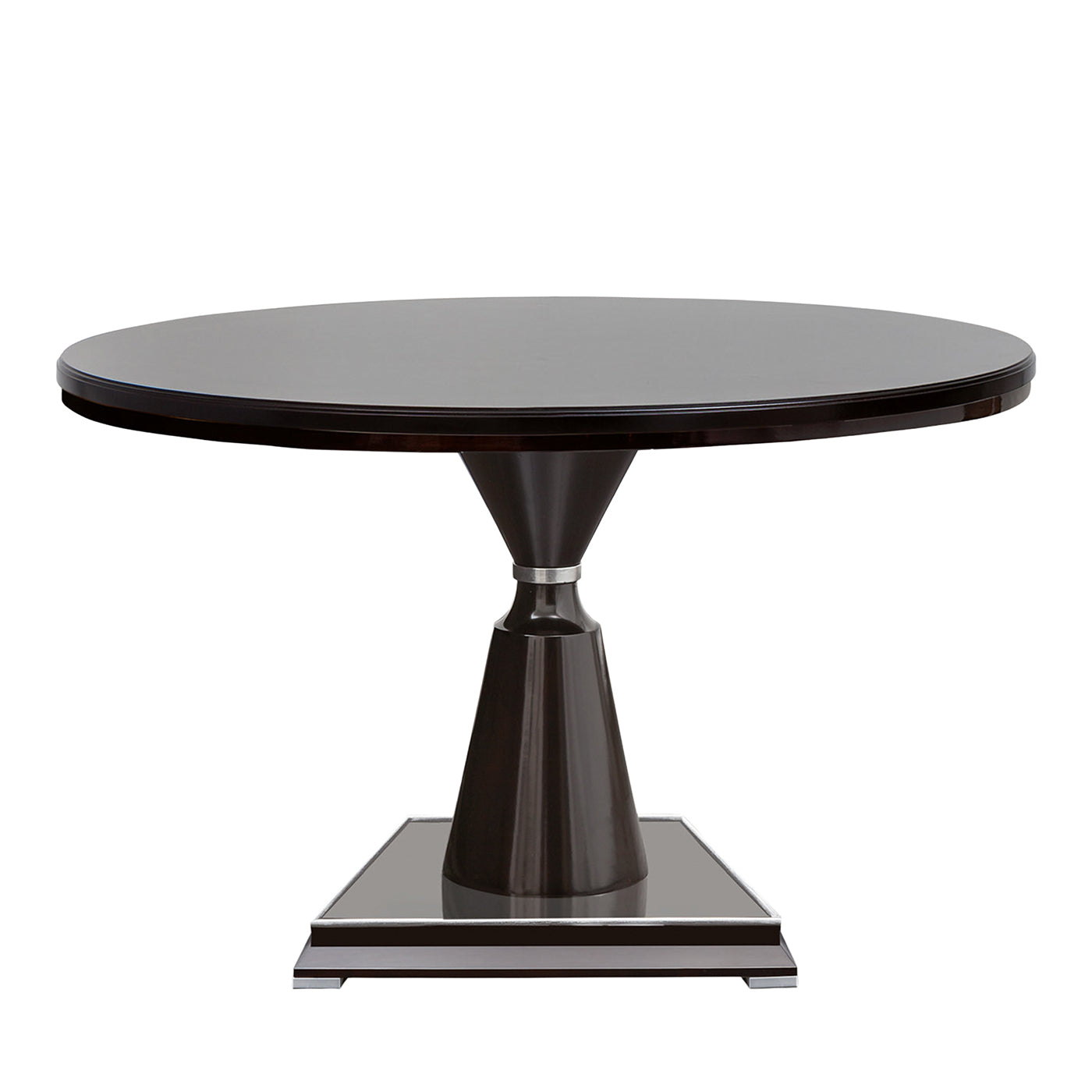 Tavolo da pranzo rotondo in legno di ciliegio