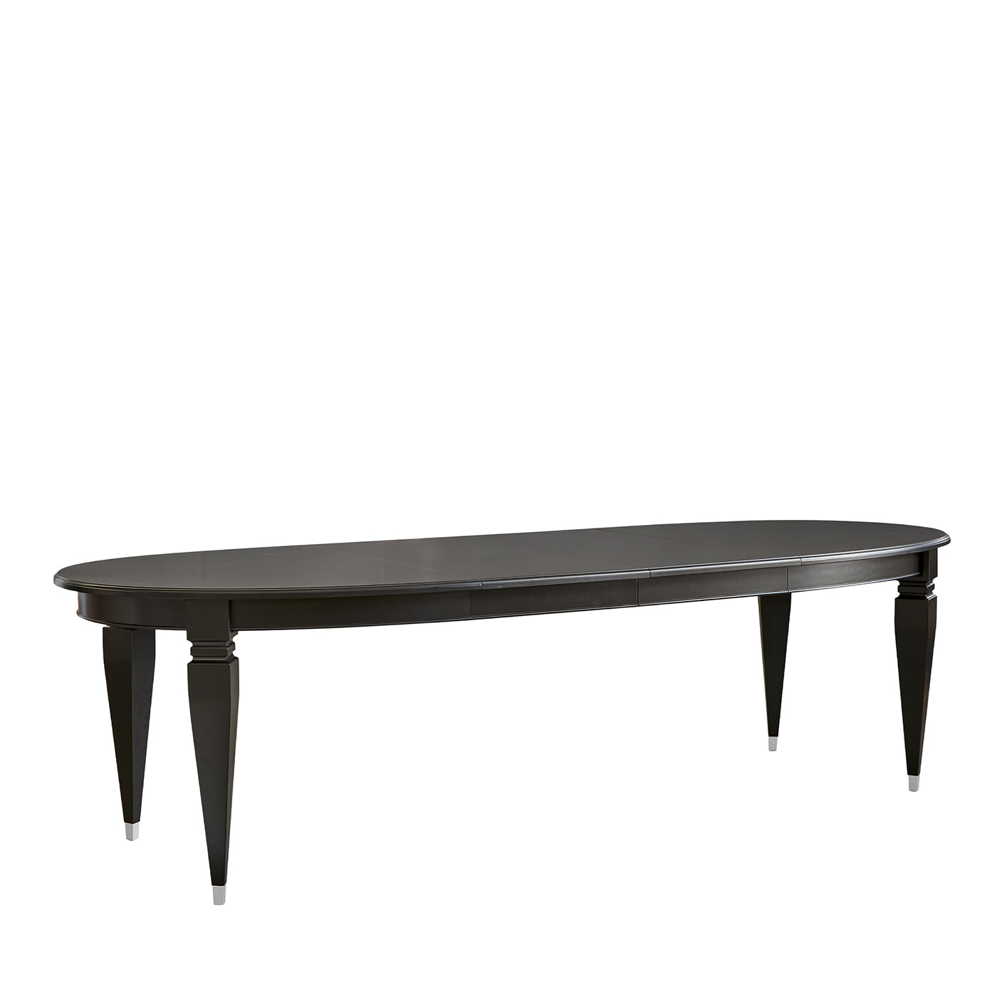 Tavolo da pranzo Penthouse ovale allungabile nero