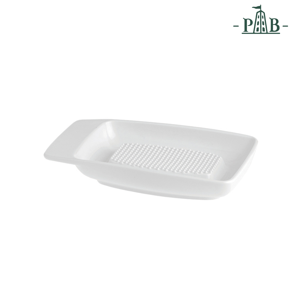 PORCELLANA BIANCA GRATTUGIAMELE RETTANGOLARE PREPARAZIONE