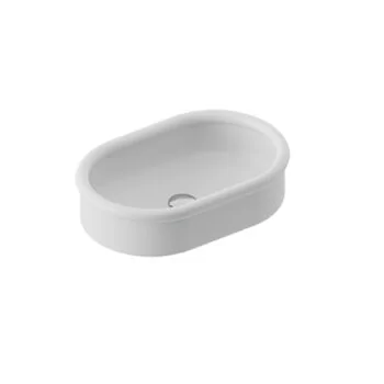 THE.ARTCERAM BRERA LAVABO APPOGGIO 60X40 / SENZA DECORO-BRL003;40;00