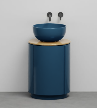 CIELO ARCADIA ( Tiberino ) kit con BACINELLA DA APPOGGIO - PIASTRA - MOBILE CON SCARICO-TIBERINOKIT01