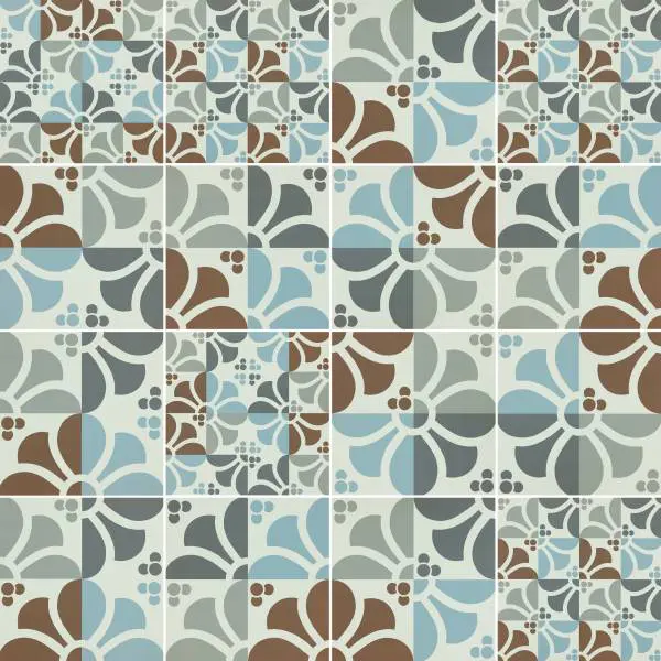 REFIN FRAME EMILIA FLOWER RANDOM R 60x60-LM22