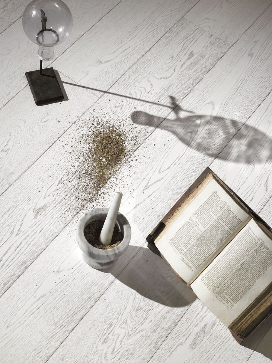 EASY PLANCIA Rovere 'Rustica' Bianco+Bianco mm 10x150x1400-EP/RO/8/RX/1400