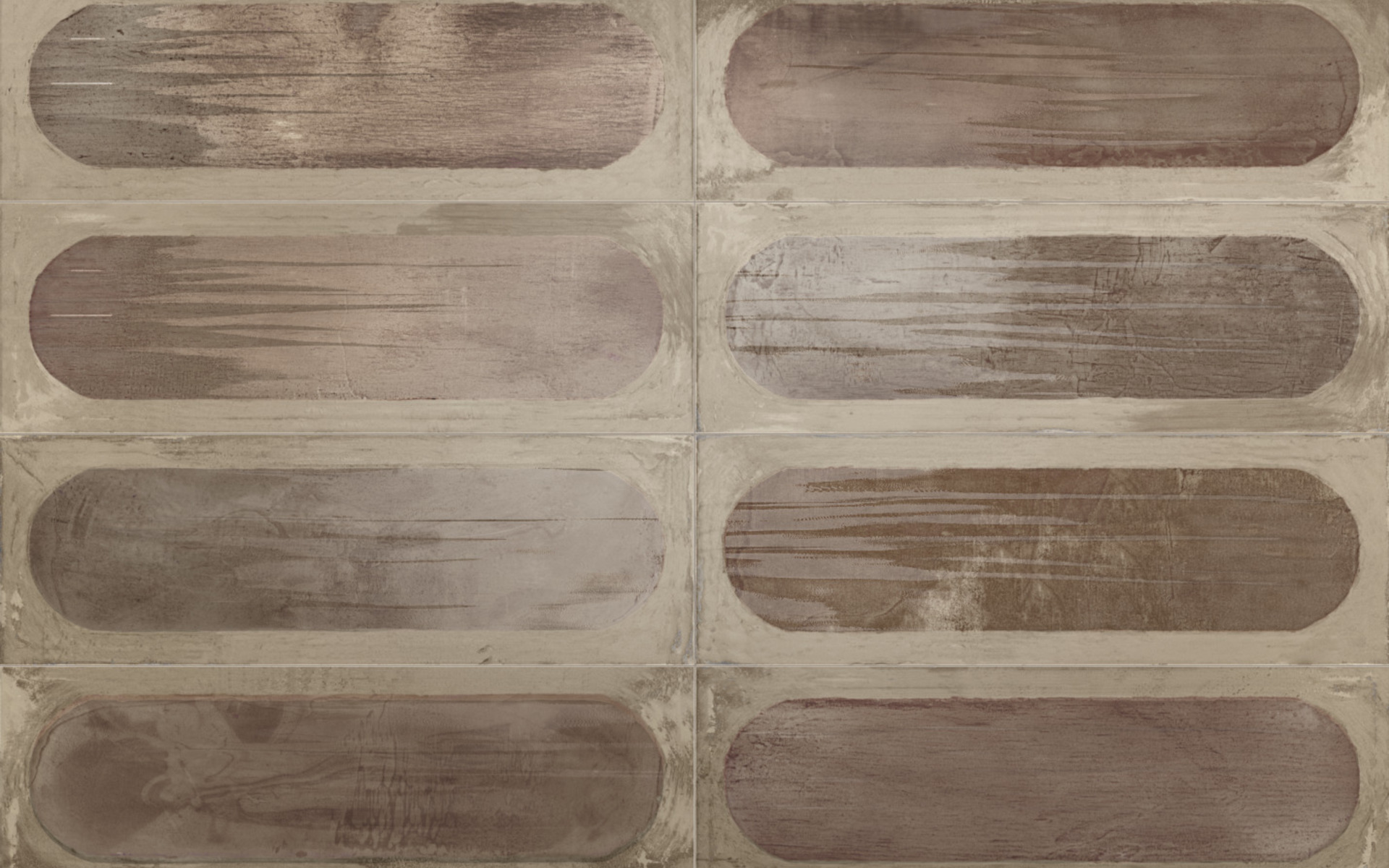 IRIS CERAMICA BLAZE DECOR PINK GLOSSY 10X30-754724