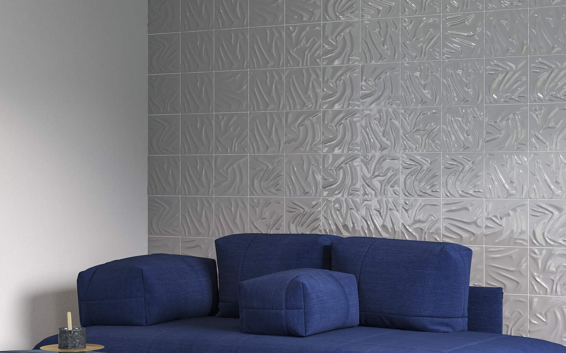 DIESEL VYNIL GREY VYNIL GLOSSY 20X20-563310