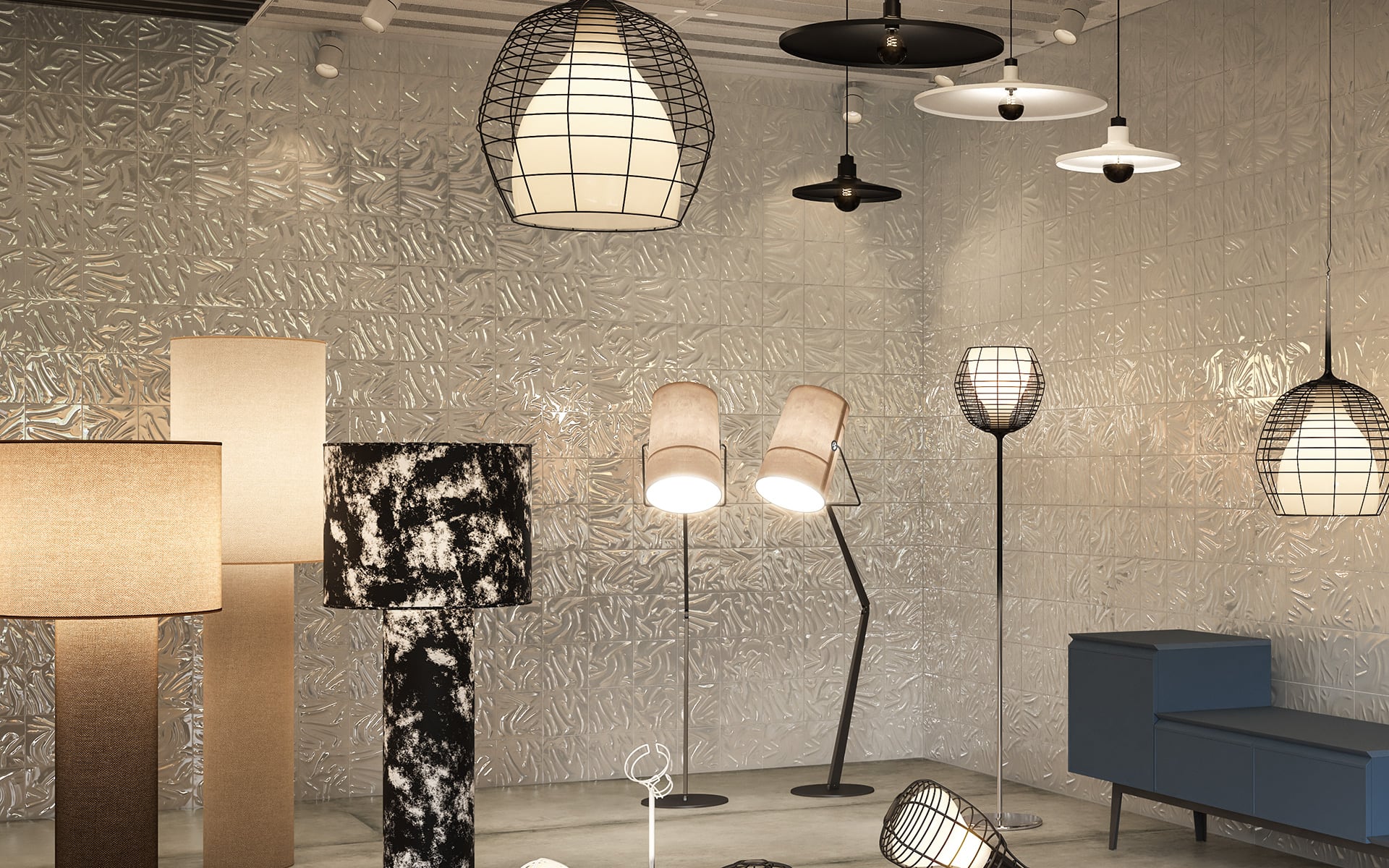 DIESEL VYNIL WHITE VYNIL GLOSSY 20X20-563311