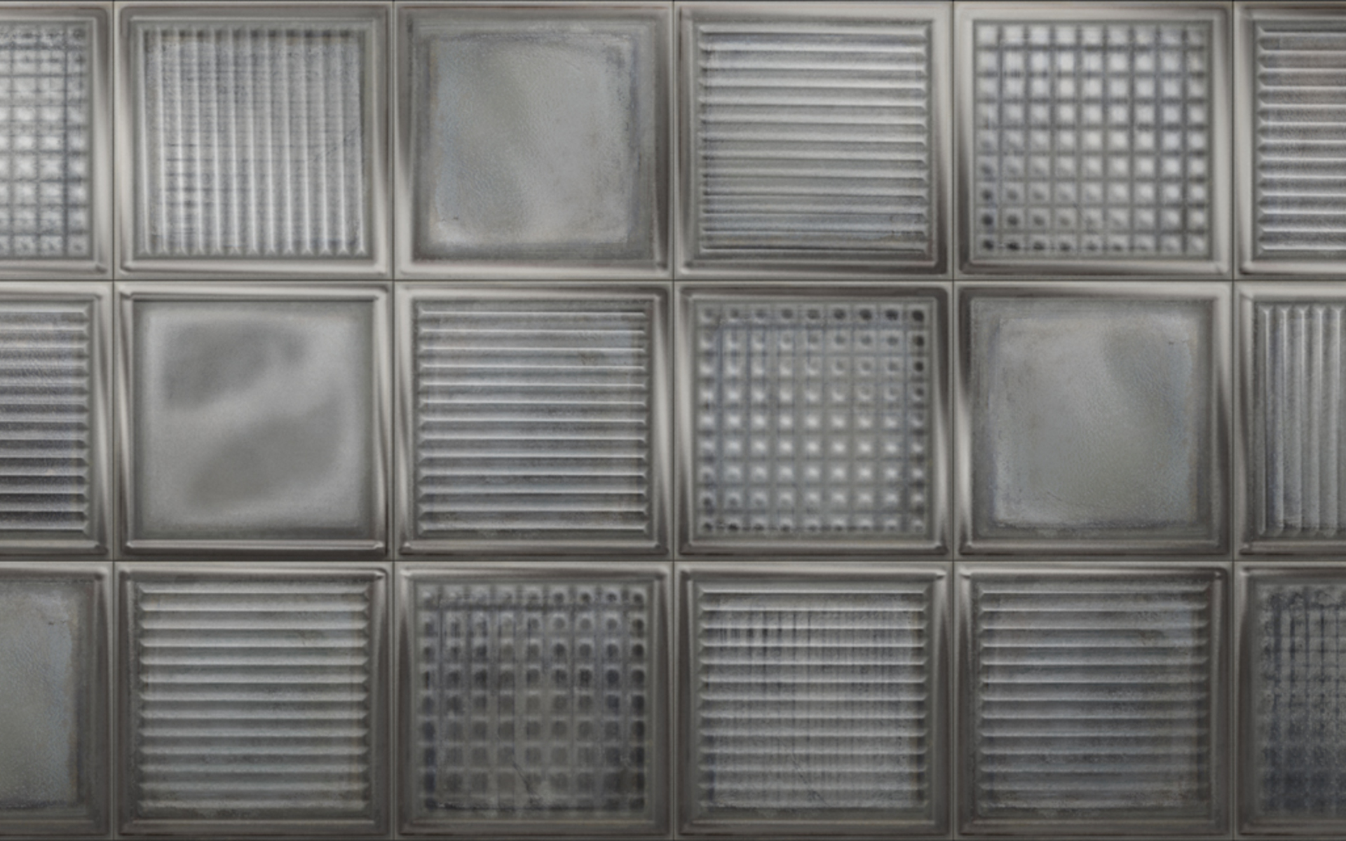 DIESEL GLASS BLOCKS GLASS DUSTY BLACK 20X20-563547