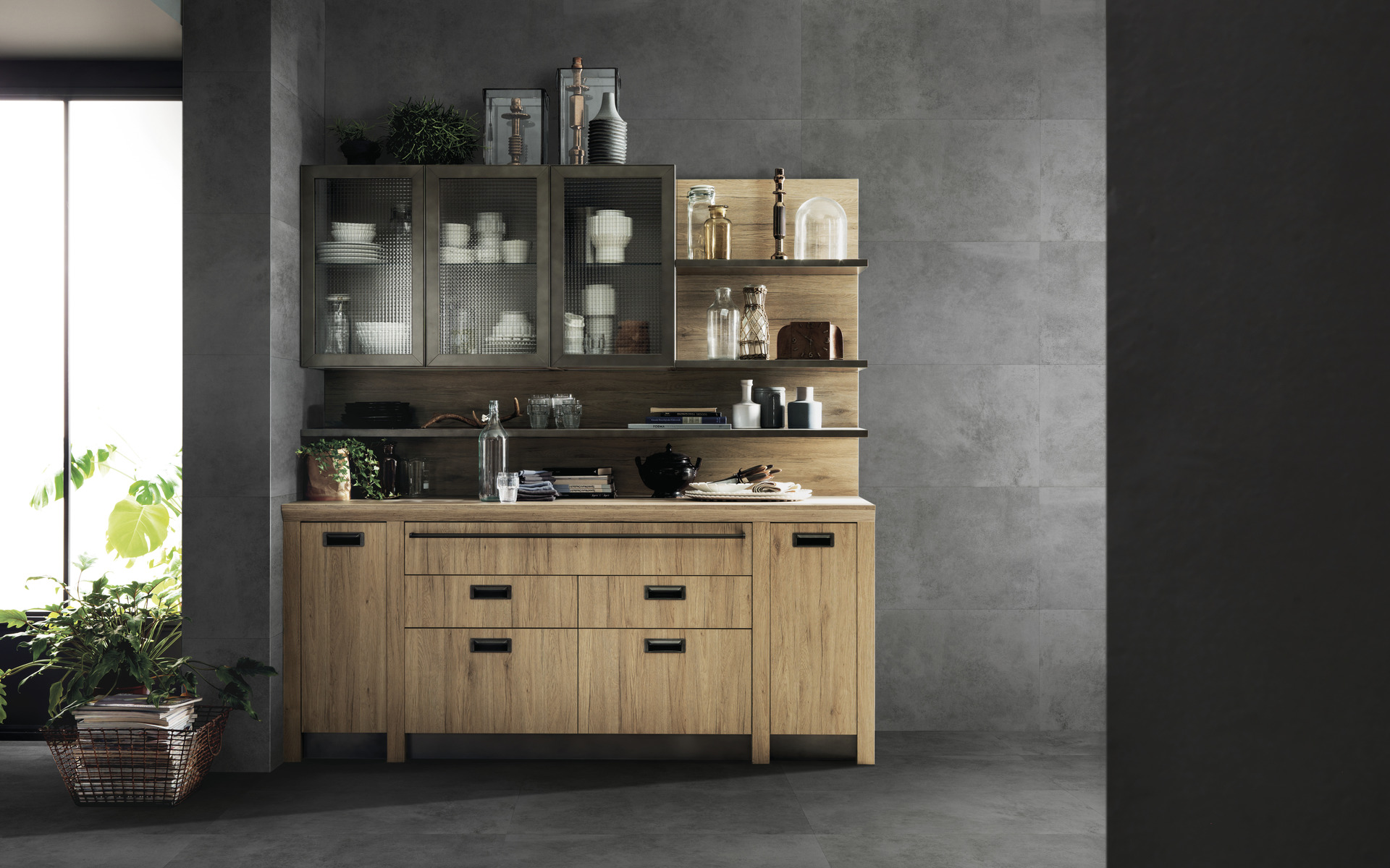 DIESEL HARD LEATHER SLATE LAPPATO SQ. 120X20-891404