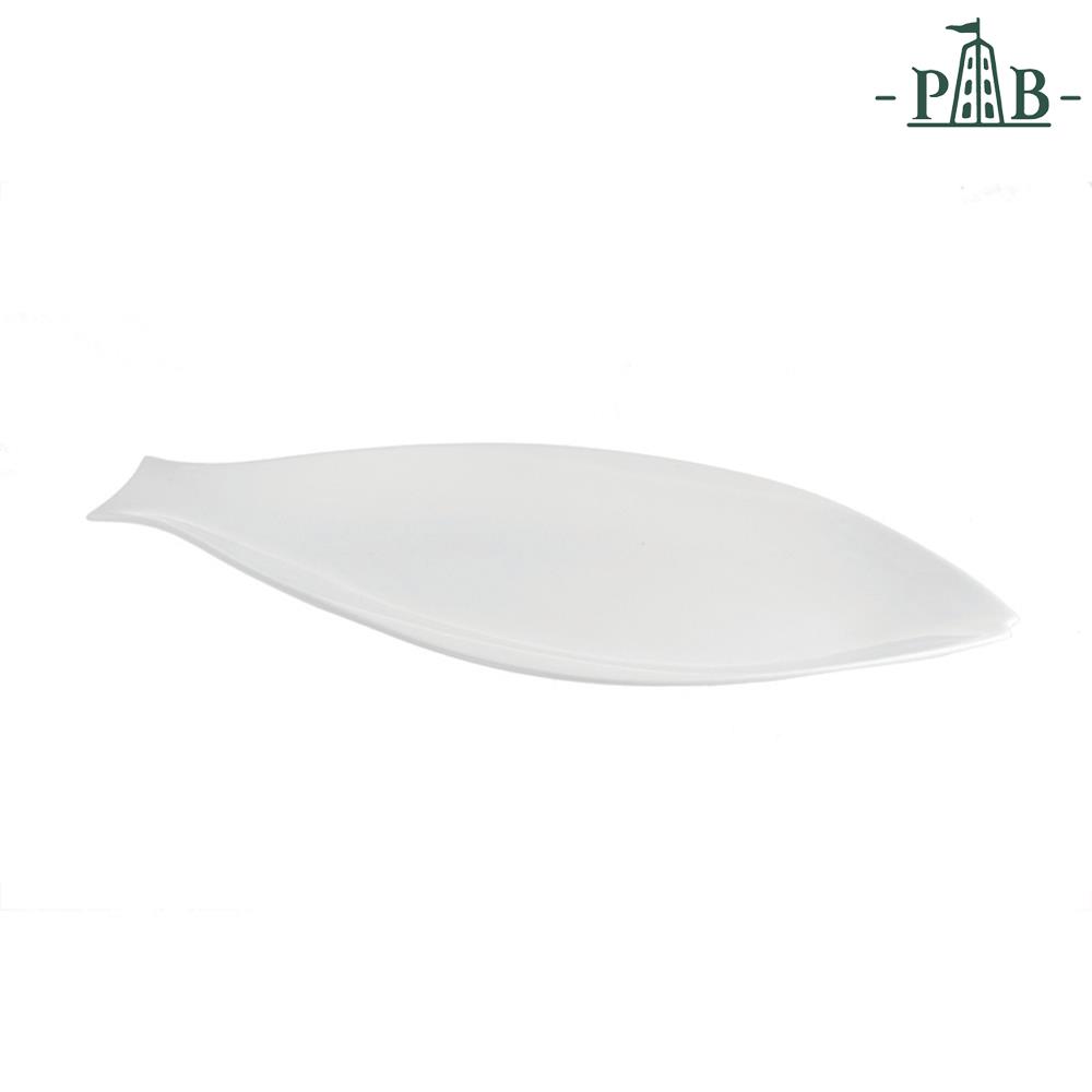 PORCELLANA BIANCA							 							PIATTO PESCE ELBA