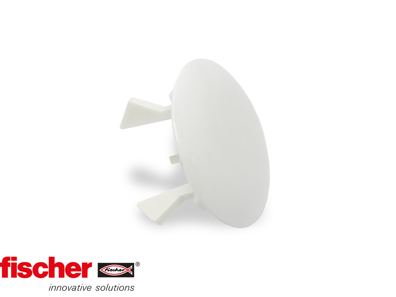 Fischer® Tappo Troppopieno Bianco Opaco per Lavabi o Bidet-20413