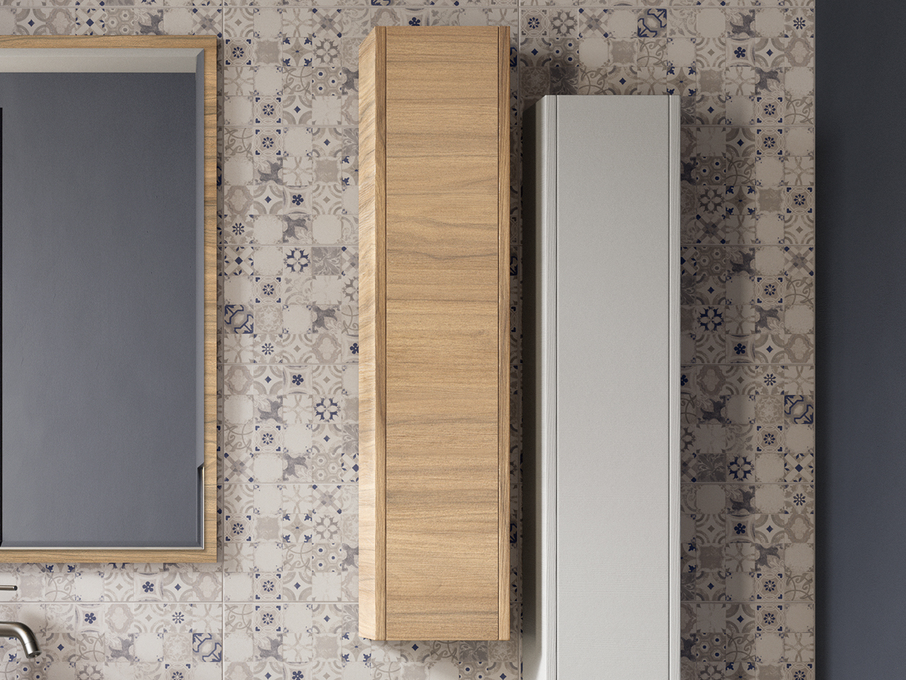 Pensile Bagno Topsy 22X16Xh100 Rovere Larix-20915