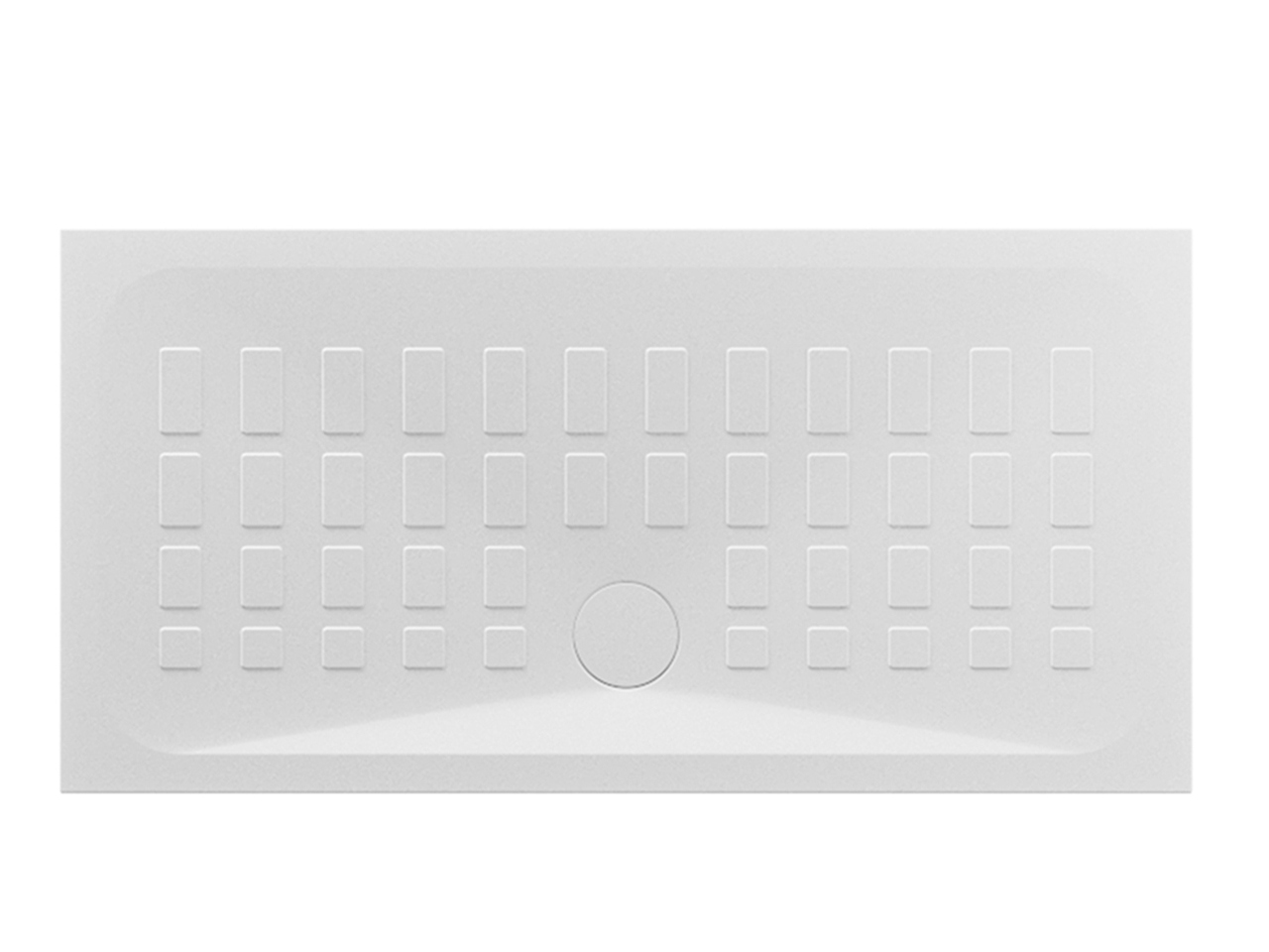 Piatto Doccia Qbit 140X70 H4 Ceramica Bianco-21898