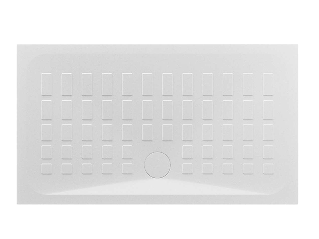 Piatto Doccia Qbit 140X80 H4 Ceramica Bianco-21899