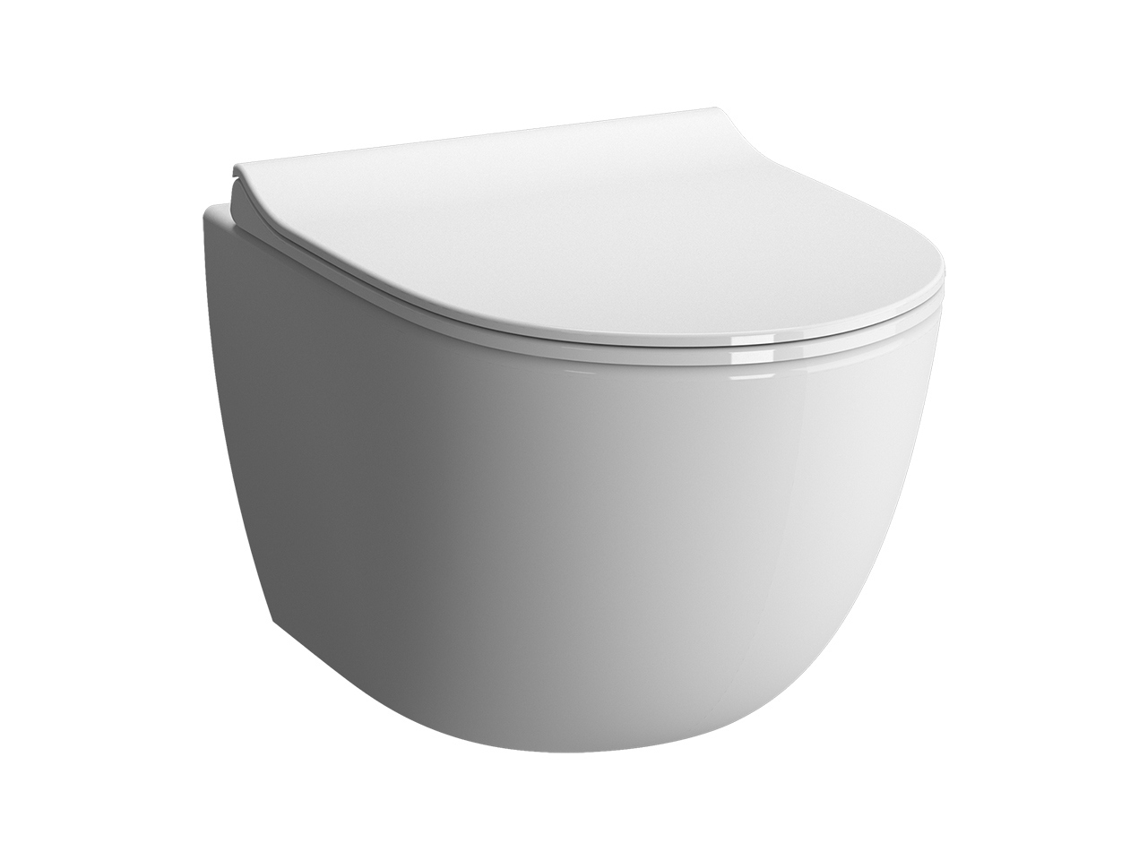 Wc Sospeso Sento Rimless Bianco Lucido-22393