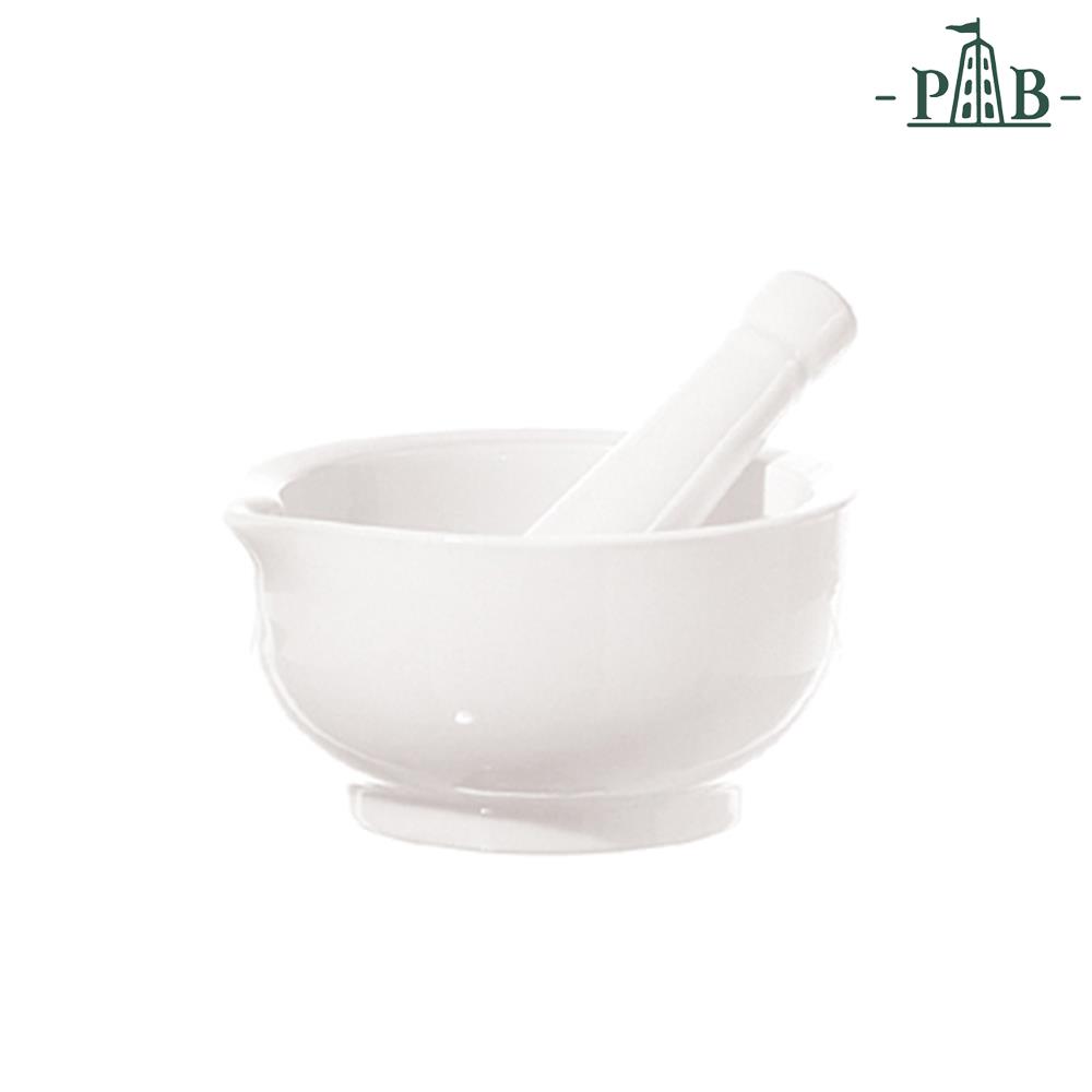 PORCELLANA BIANCA MORTAIO CON PESTELLO PREPARAZIONE