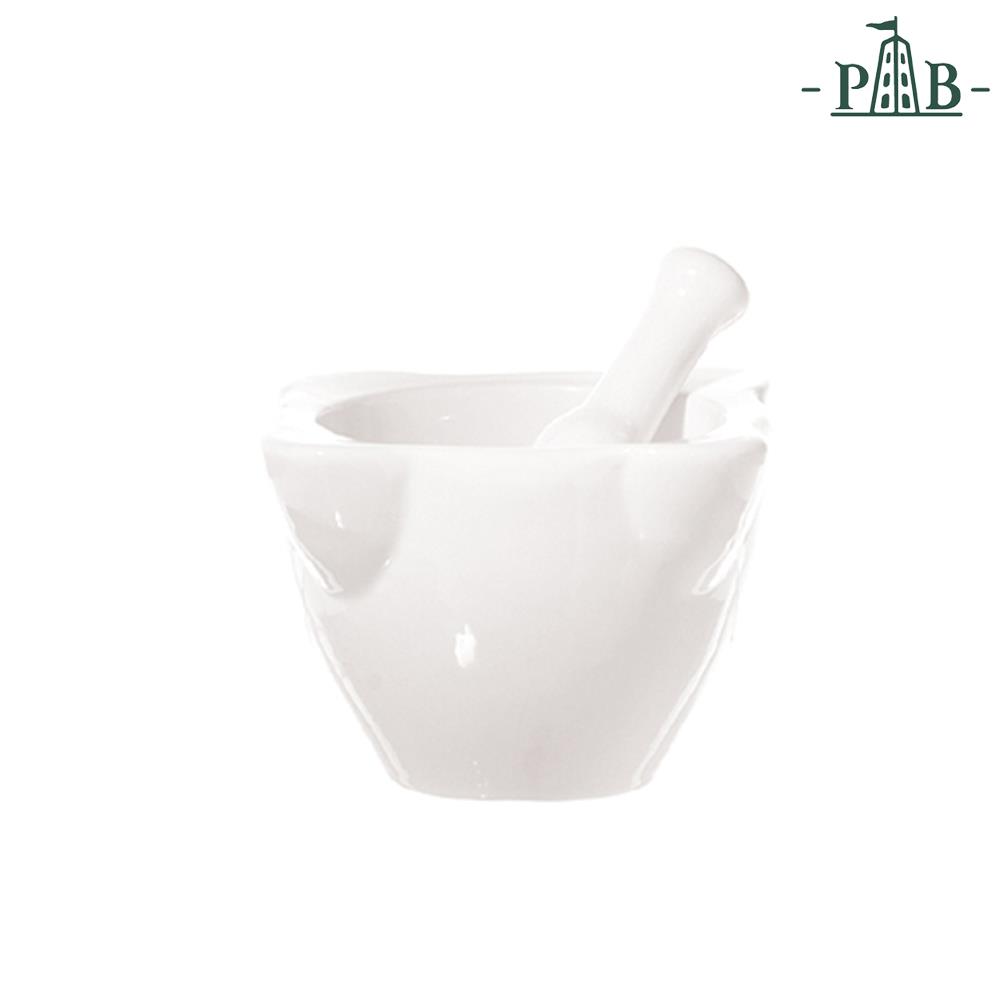 PORCELLANA BIANCA MORTAIO ALTO CON PESTELLO PREPARAZIONE