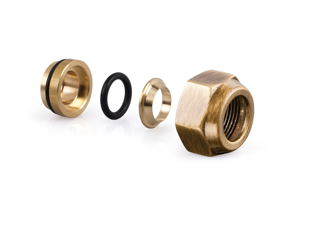 Raccordo Tubo Rame 24/19 X 12 Bronzo-24030