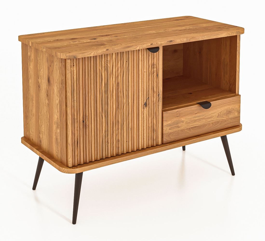 Cassettiera "Rolleston" 11, faggio massello, oliato - 72 x 97 x 46 cm (h x l x p)