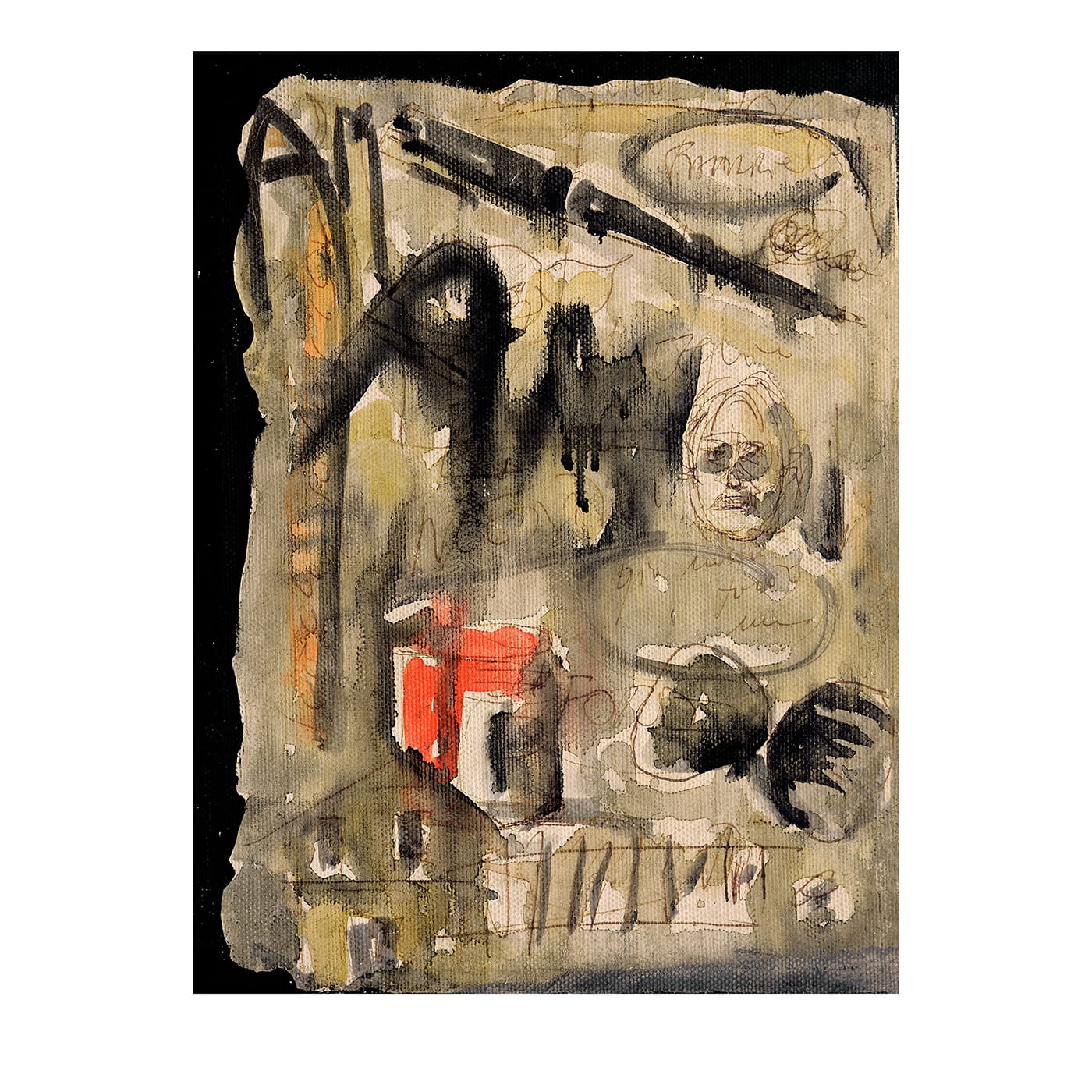 Capriccio n. 1 Quadro di Massimo D'Orta