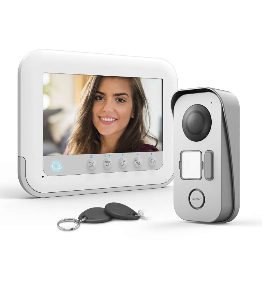 Videocitofono con display 7 pollici e accesso