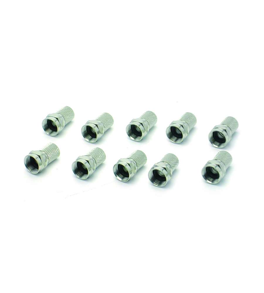 10 Spine tipo "F" da avvitare Ø 7-7,5 mm