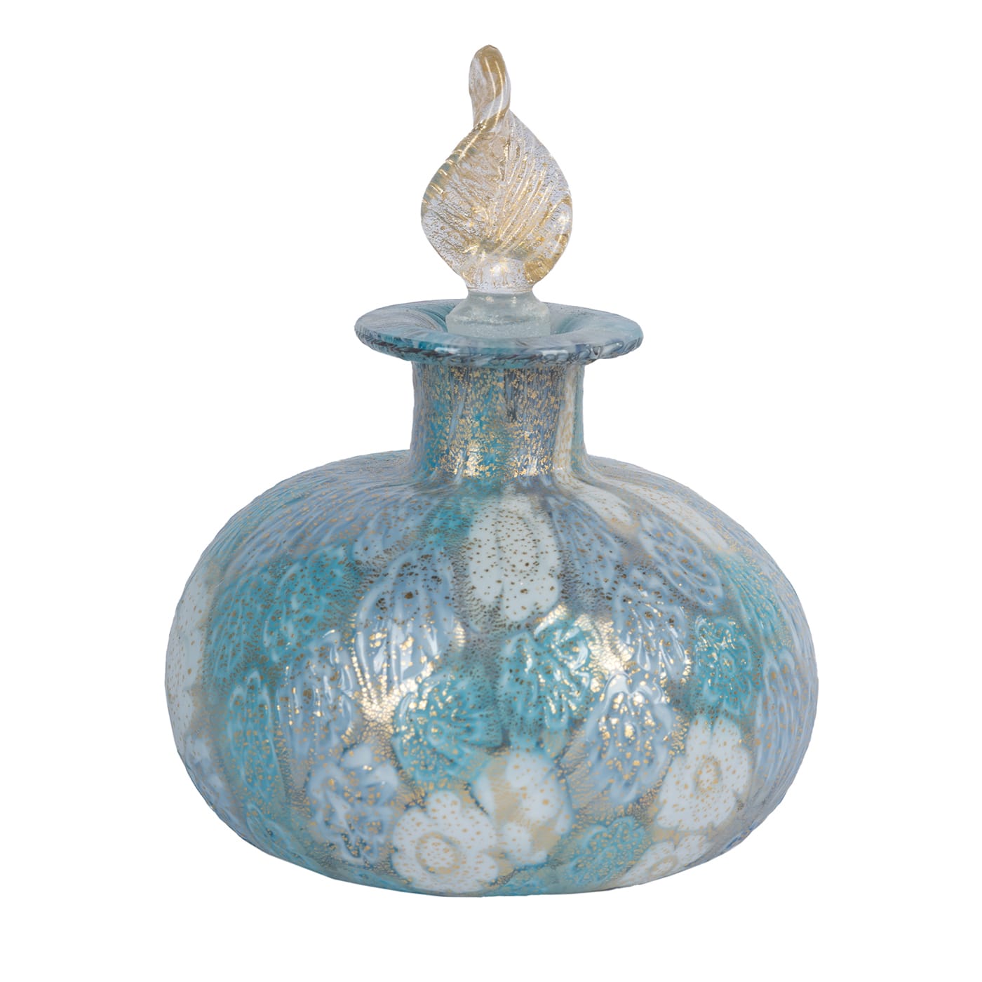 Bottiglia Murrina Bottcamp in oro e turchese