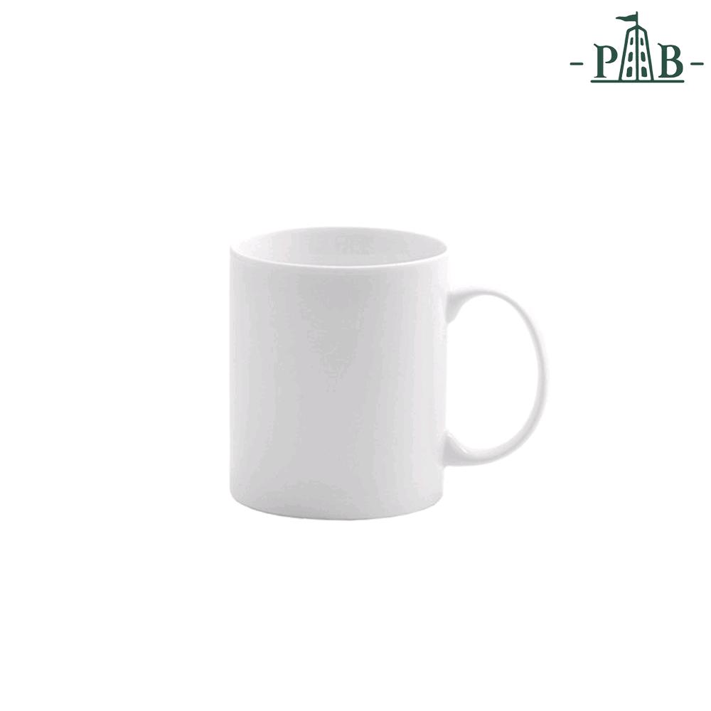 PORCELLANA BIANCA							 							MUG CILINDRICO CORTE