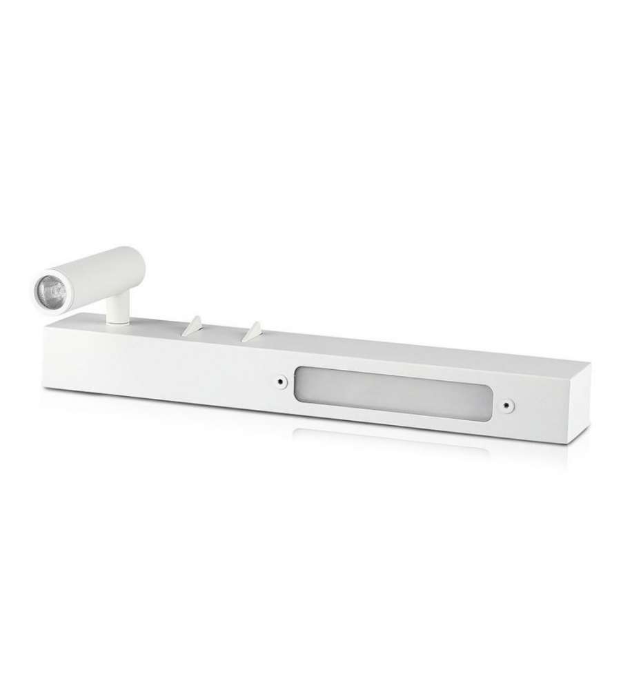 Applique da Hotel per Lettura con 2 LED 3W e 3W Colore Bianco 3000K