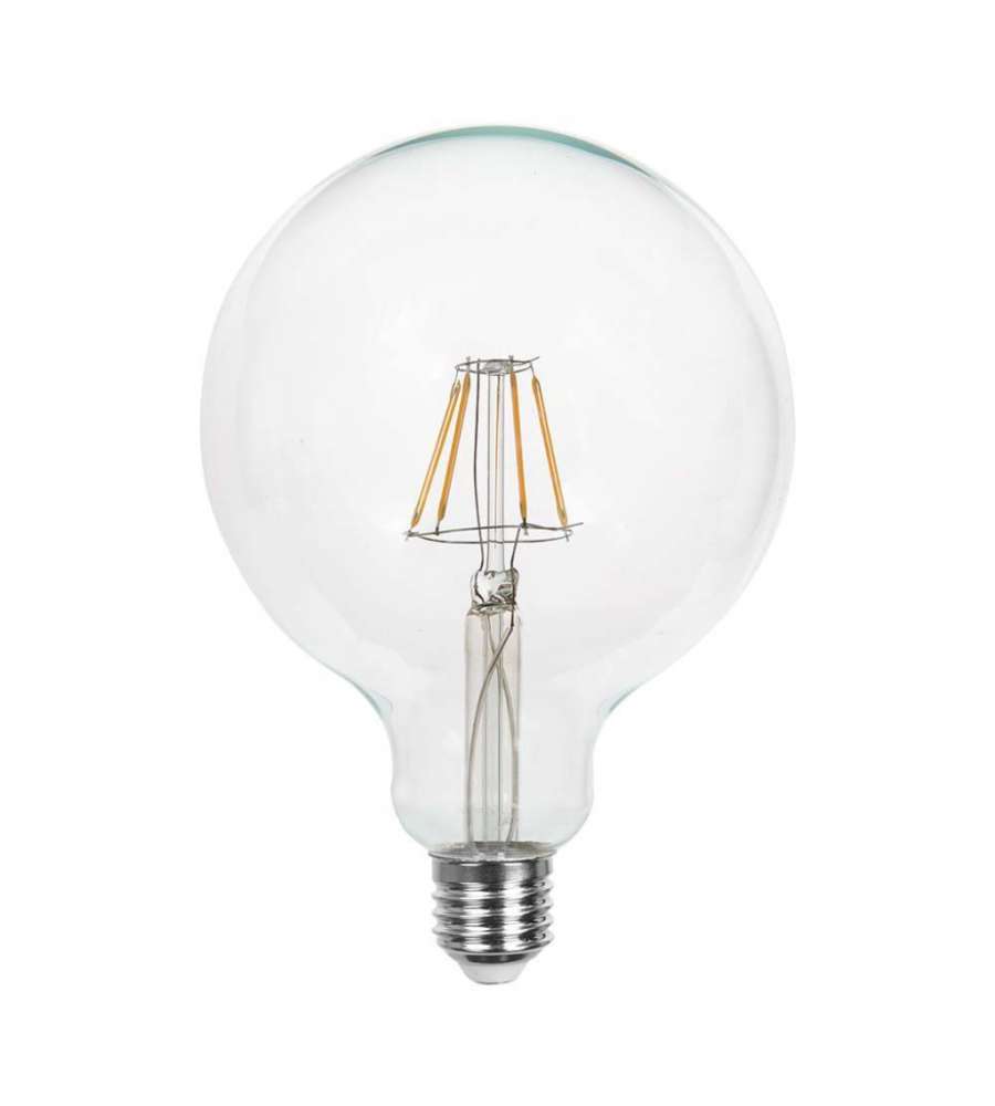 12.5W G125 Led Filament Bulb-Clear Cover With 3000K E27