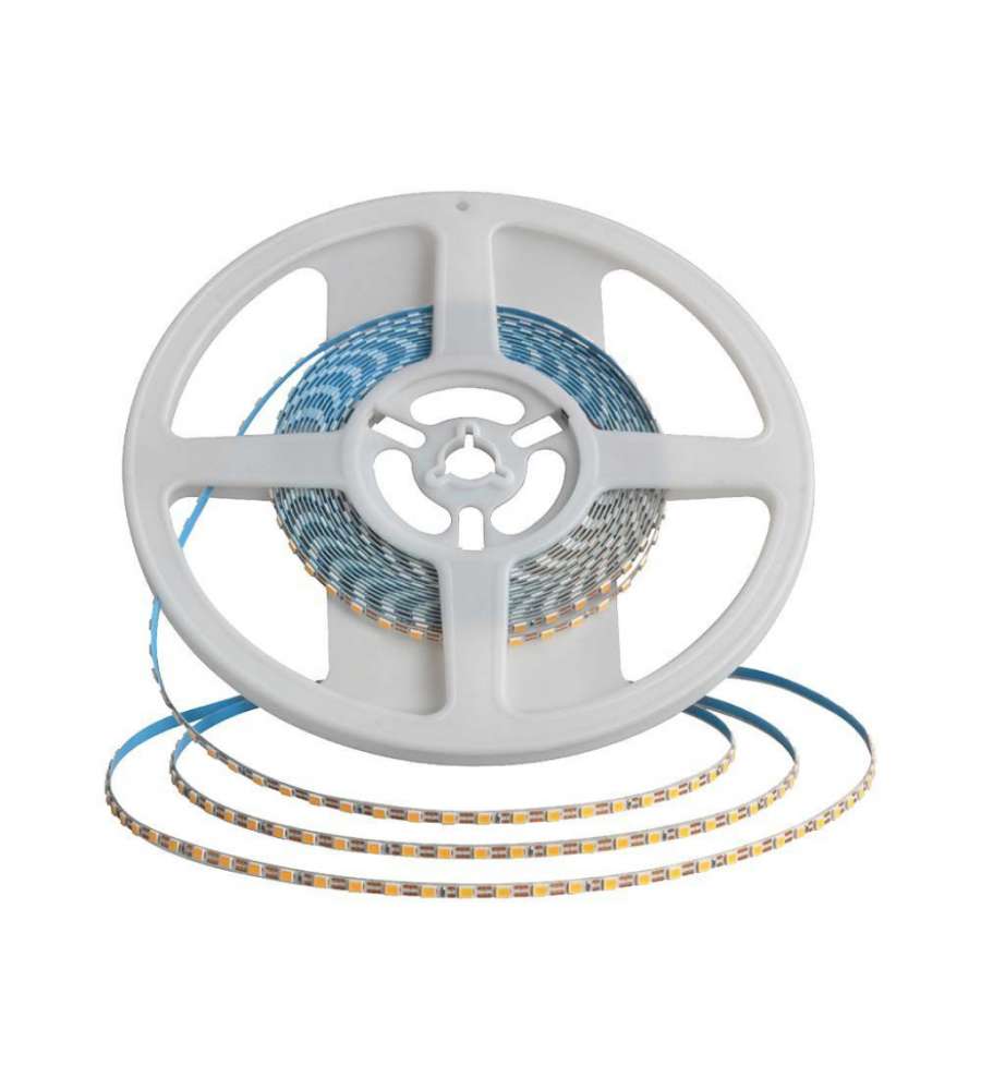 V-TAC Striscia LED SMD2835 120 LED/m Doppio PCB 5m 24V 4000K IP20 3mm
