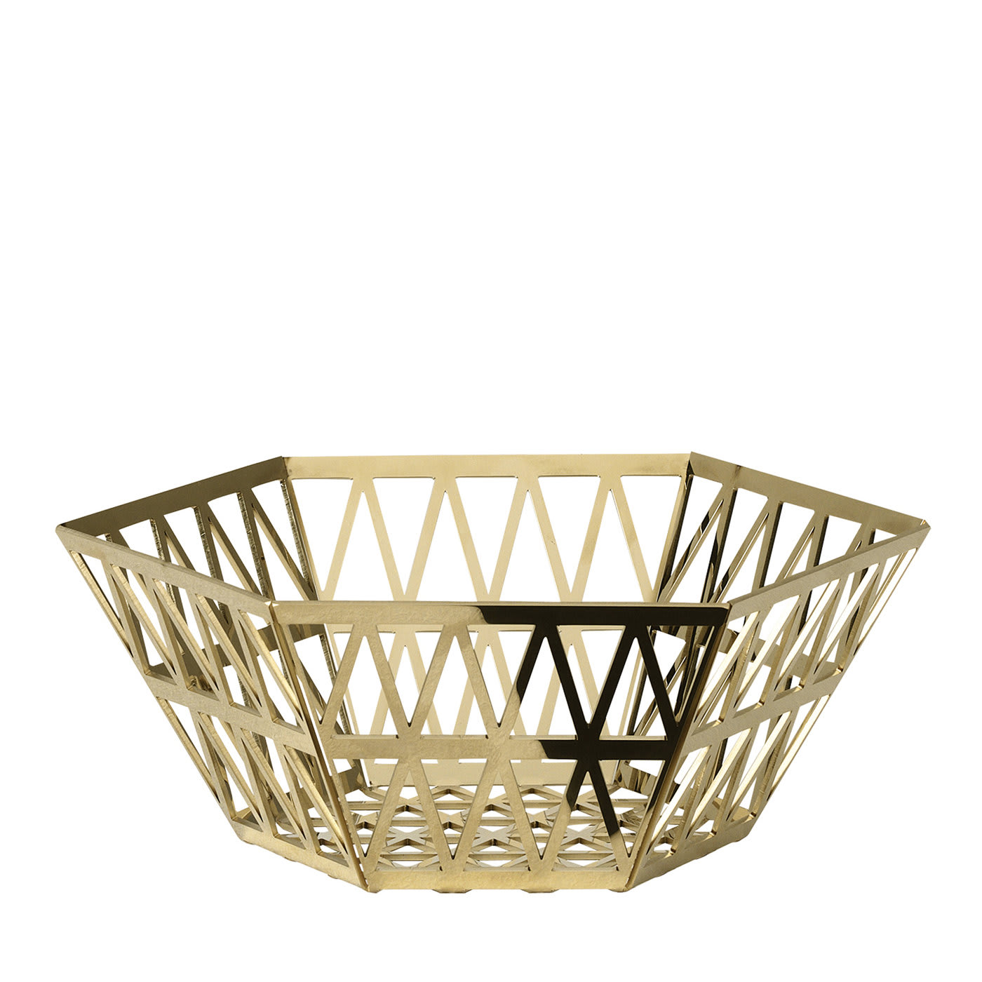 Centrotavola alto Tip Top Gold di Richard Hutten