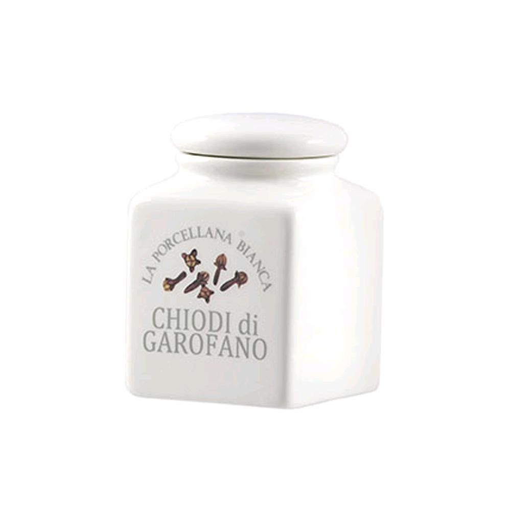 PORCELLANA BIANCA BARATTOLINO CHIODI DI GAROFANO